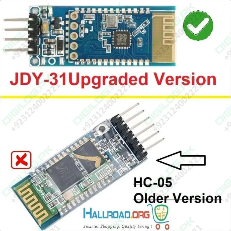 Arduino Bluetooth Module Upgraded Version Of HC 05 Module HC05