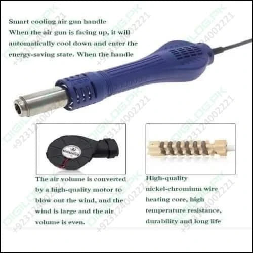 Kada903d Kada 903d Digital Hot Air Gun Soldering Iron Smd Rework Station 15v 2a With Regulated Power Supply 3 In 1 Multifunction Desoldering Station
