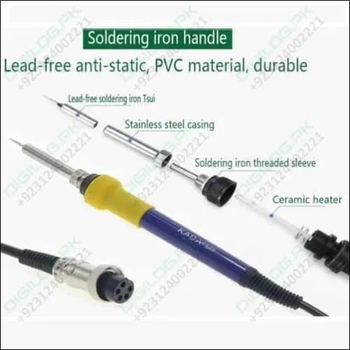 Kada903d Kada 903d Digital Hot Air Gun Soldering Iron Smd Rework Station 15v 2a With Regulated Power Supply 3 In 1 Multifunction Desoldering Station