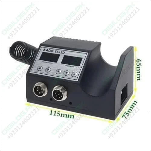 Kada Digital Smd Rework Station 8892d 2 In 1 Hot Air Gun And Soldering Iron Welding Station With Nozzle