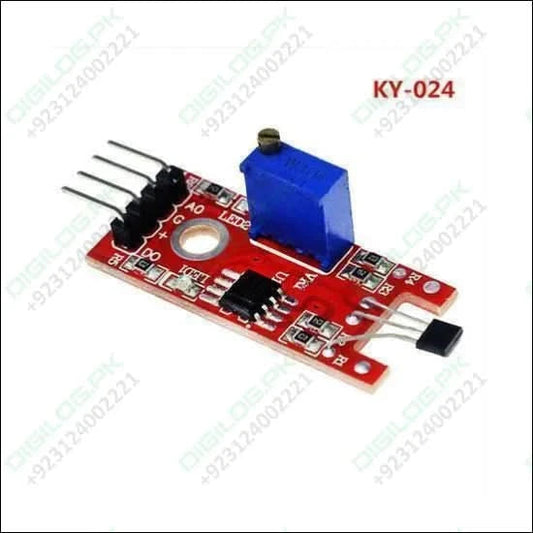 Ky024 Magnetic Hall Effect Sensor In Pakistan