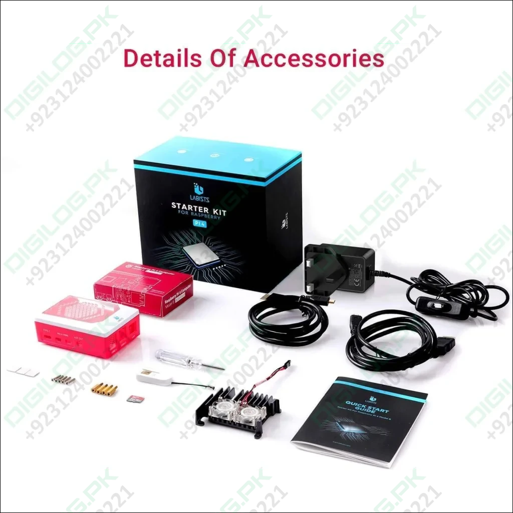 Raspberry Pi 4 b Model b Starter Kit 32gb Sd Card