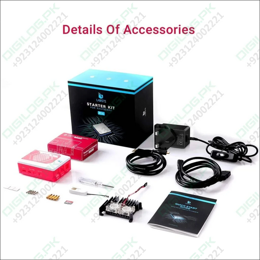 Raspberry Pi 4 b Model b Starter Kit 32gb Sd Card