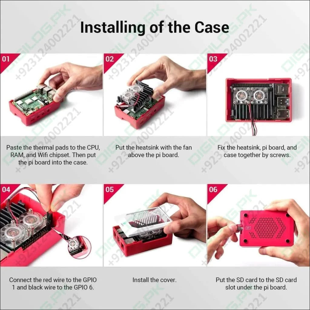 Raspberry Pi 4 b Model b Starter Kit 32gb Sd Card