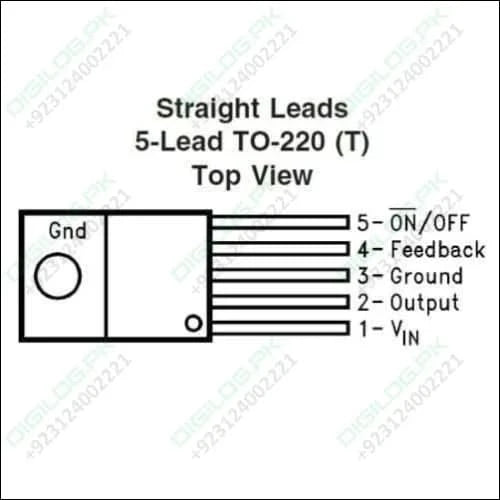 Dell Lm2576 Adjuatable Switching Regulator Ic In Pakistan