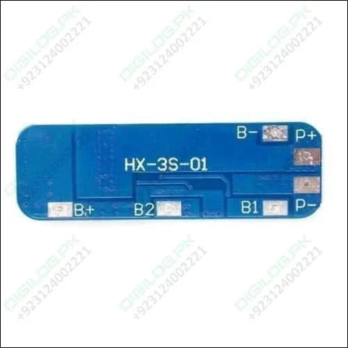 Hx-3s-1 Lithium Battery 3s 12v 10a Charge Protection Board Bms Pcm For 18650 Li-ion Cells Charging