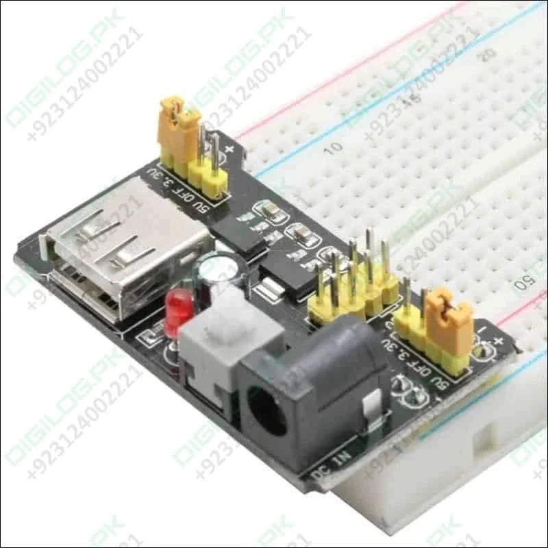 Mb102 Breadboard Power Supply Module 3.3v/5v For Arduino Solderless Bread Board