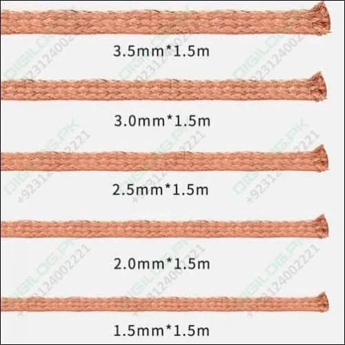 Mechanic Desoldering Wire R300 1.5m 2.5mm Bga Welding Desoldering Wick Braid Tin