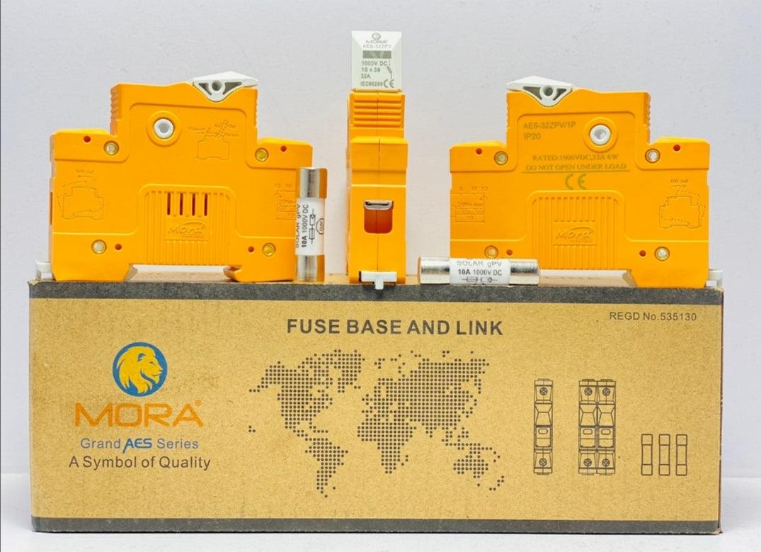 MORA Dc Fuse With Base 1000V DC