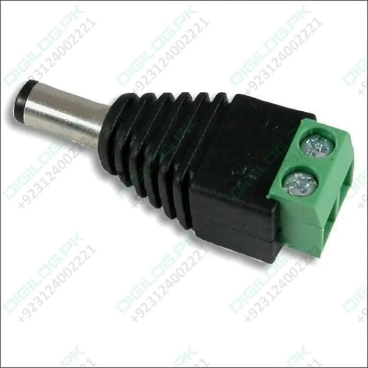 Male 2.1mm x 5.5mm Dc Power Plug Jack Adapter Wire Connector Dc Jack