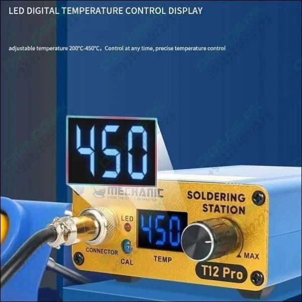 Mechanic T12 Pro Digital Electric Temperature Controller Soldering Iron Station