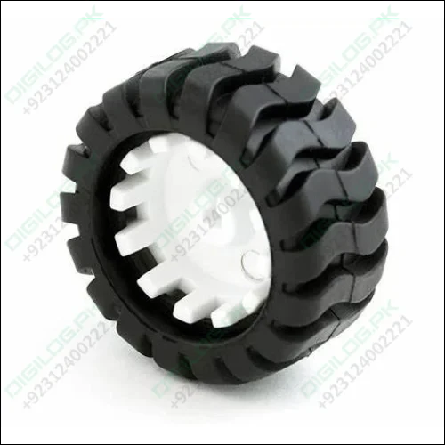 Mini Car Wheel Tyre 43mm For N20 Dc Gear Motor | Best Arduino Product Store Digilog.pk