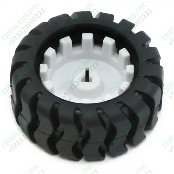 Mini Car Wheel Tyre 43mm For N20 Dc Gear Motor | Best Arduino Product Store Digilog.pk