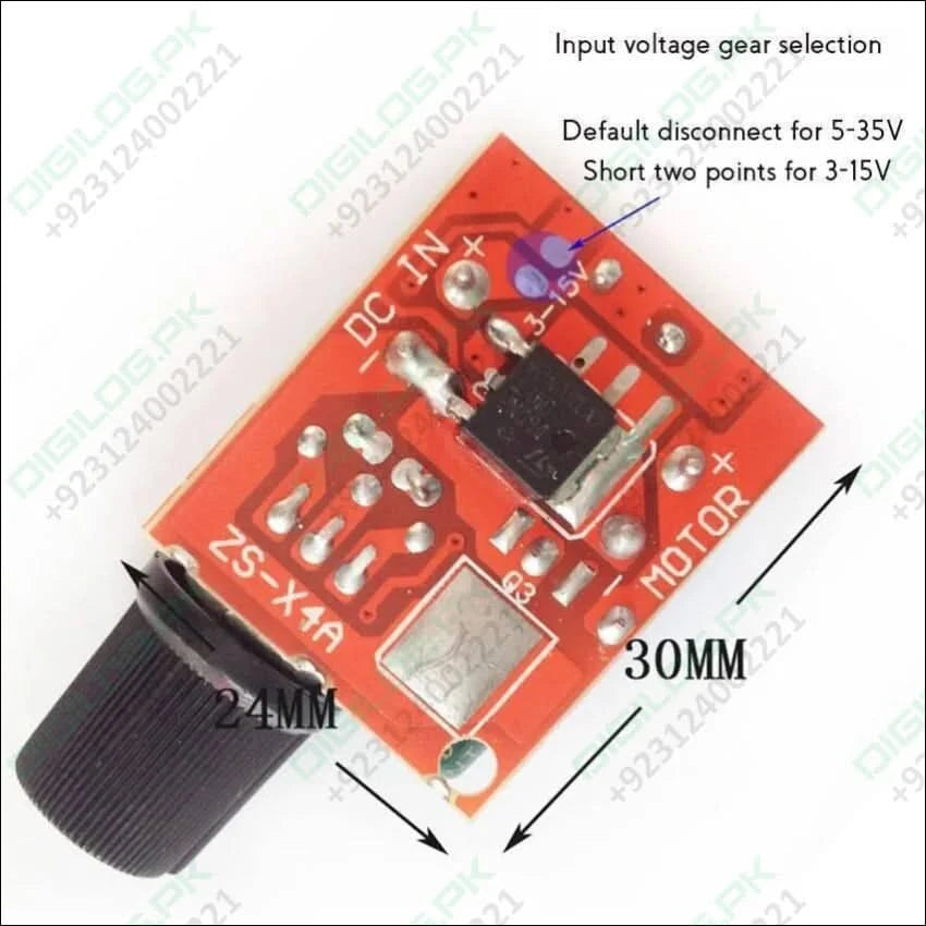 Zs-x4a 5a Pwm Dc Motor Speed Controller Module Light Dimmer Led Dimmer Lighting Dimmer With On/off Switch