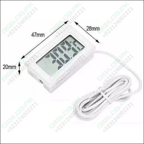 Tpm10 Digital Thermometer Temperature Sensor Tester Meter Fy-10 With Metal Sensor