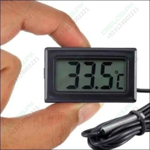 Tpm10 Digital Thermometer Temperature Sensor Tester Meter Fy-10 With Metal Sensor
