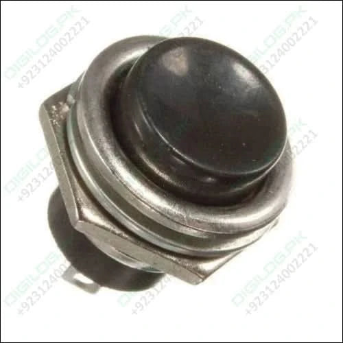 Black Momentary Spst Cap Push Button Switch Ac 6a 125v 3a 250v Lwus