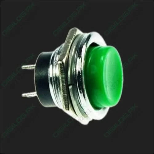 Green Momentary Spst Cap Push Button Switch Ac 6a 125v 3a 250v Lwus