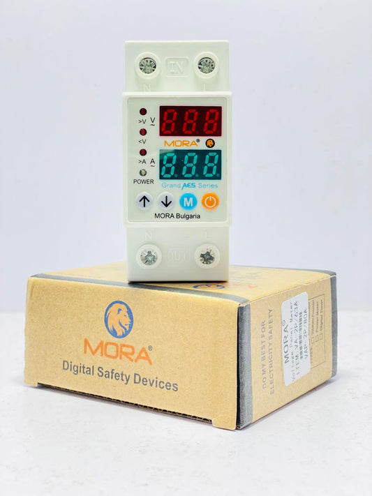 MORA 80A Voltage Protector with Adjustable Delay & Overcurrent Protection