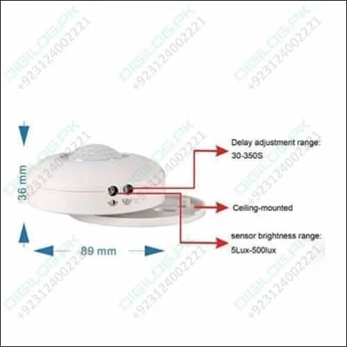 Motion Sensor Detector Led Light Switch Tdl-9958j