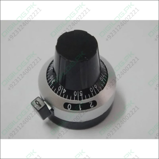 Multi-turn potentiometer knob with dial knob 3590S potentiometer knob with switch lock switch In Pakistan