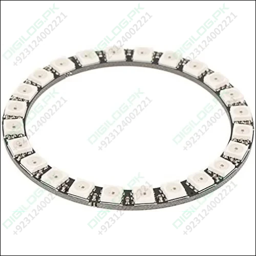 NeoPixel Ring 24bit WS2812 5050 RGB LED - Full Color Programmable Light