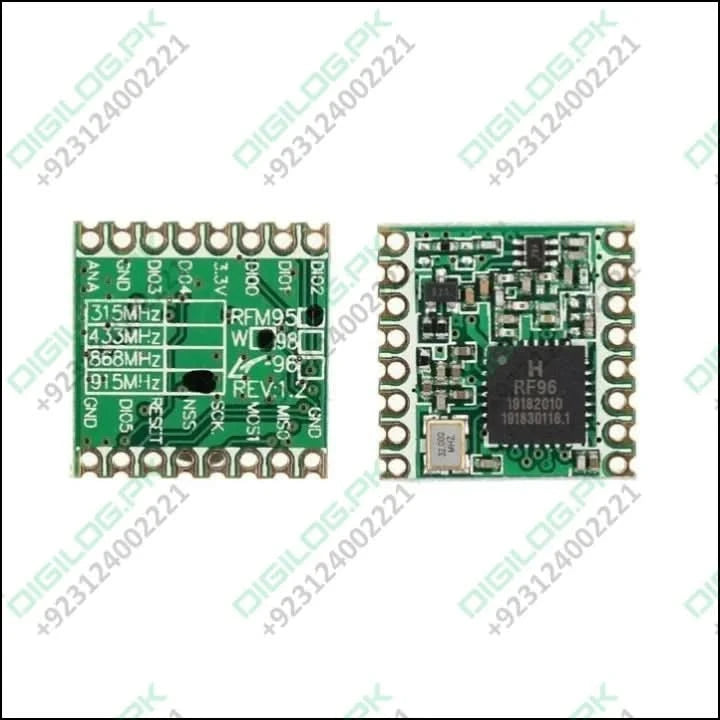 LoRa SX1276 Wireless Module – 915MHz, Long Range, Low Power, SPI Interface, IoT & Wireless Communication