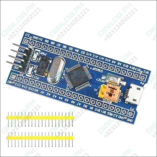 Original Blue Pill STM32f103C8T6 STM32F103 ARM Cortex-M3 Minimum System Development Board In Pakistan For Educational USE Only