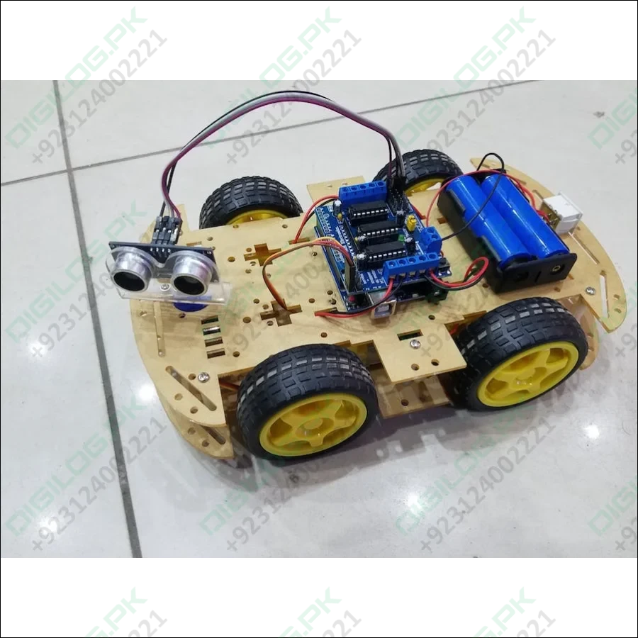 Arduino Obstacle Avoiding Car Kit