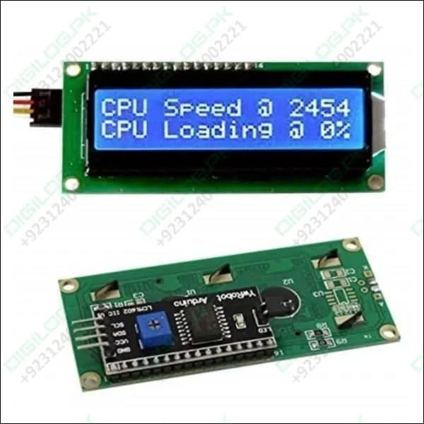Pcf8574t Iic I2c 1602 Blue/green Backlight Lcd Display Module For Arduino