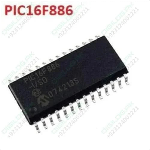 PIC16F886 ISO SOIC28 Microcontroller Legs may be bend a little bit