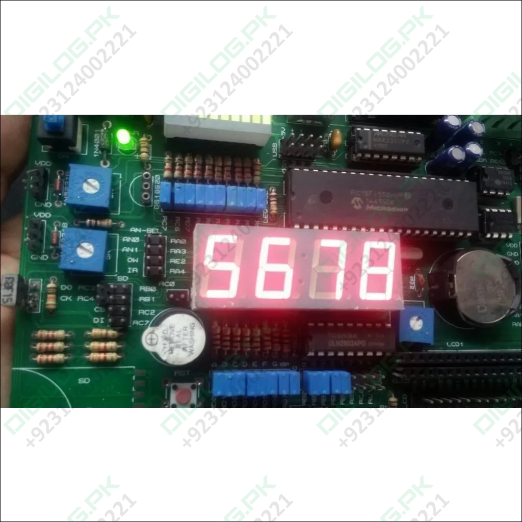 Pic Lab-iii Microchip Pic Microcontroller Development Board