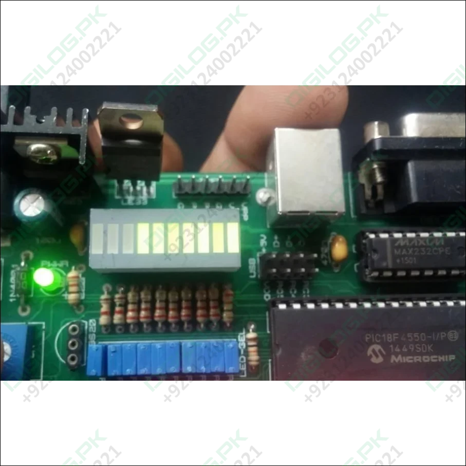 Pic Lab-iii Microchip Pic Microcontroller Development Board