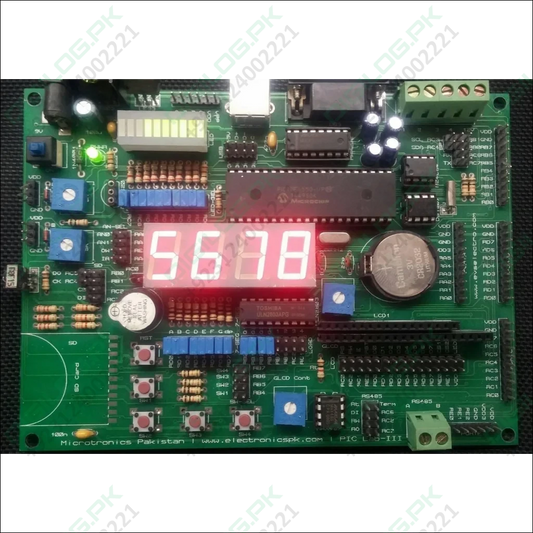 Pic Lab-iii Microchip Pic Microcontroller Development Board