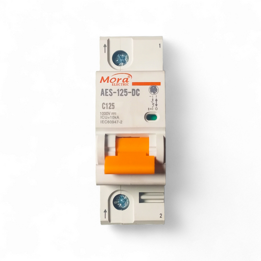 Mora DC 1P 125A MCB Circuit Breaker