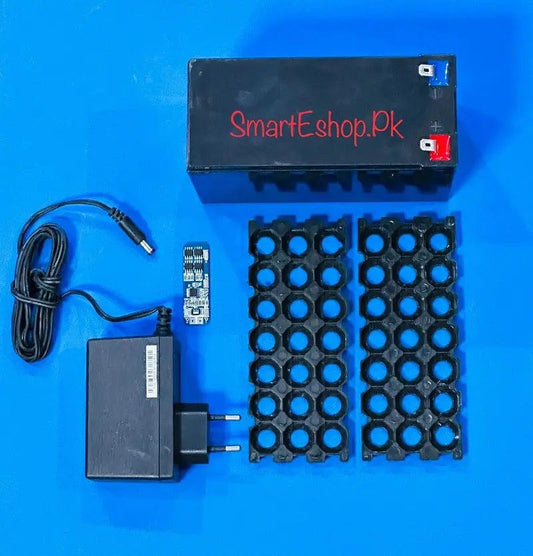 Plastic Li-ion Tool Case DIY 12V 3 Series 7 Parallel Li-ion Battery Case Holder Box for 18650 Powerwall Battery Pack