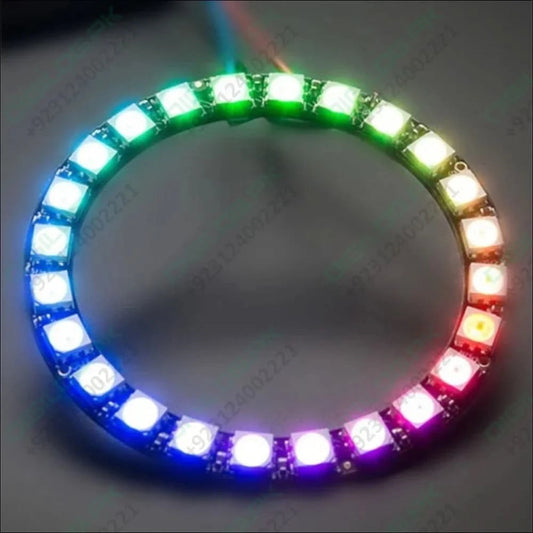 RGB LED Ring 12Bit WS2812 5050 Integrated Driver Module for Arduino