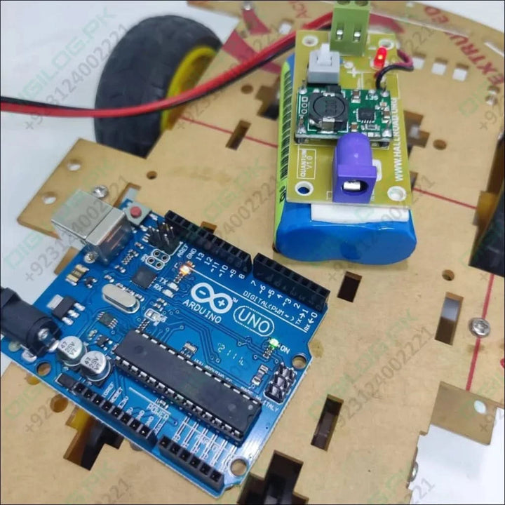 Rechargeable Battery Pack For Arduino And Robot Power Supply With Charger