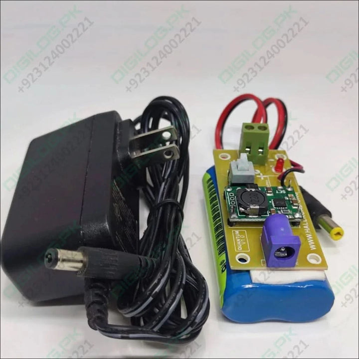 Rechargeable Battery Pack For Arduino And Robot Power Supply With Charger