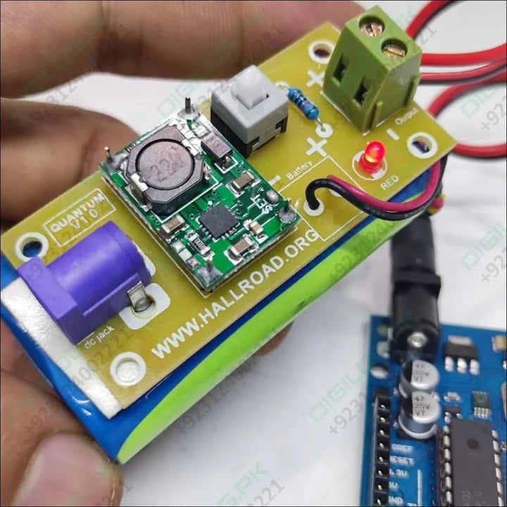 Rechargeable Battery Pack For Arduino And Robot Power Supply With Charger