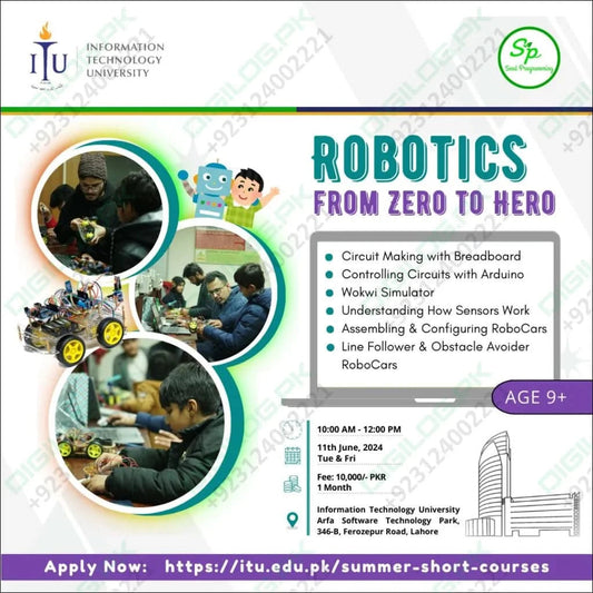 Arduino Kit For The ITU Kids Course Robotics From Zero To Hero In Lahore