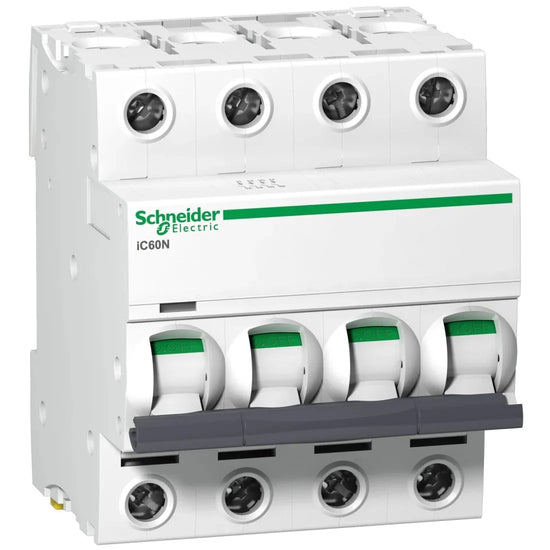 SCHNEIDER MINIATURE CIRCUIT BREAKER FOUR POLE 63A