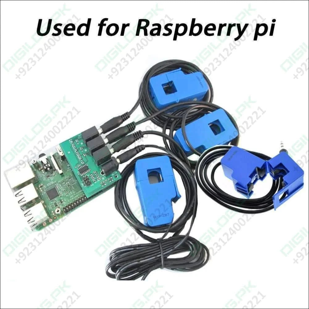 Sct-013-050 50a Non-invasive Ac Current Sensor Split-core Current Transformer For Arduino Raspberry Pi