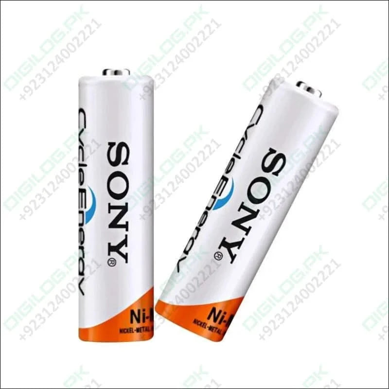 Clone 2 Pcs Sony Ni-mh AA 1.2v 500mah To 1000mah Rechargeable Battery