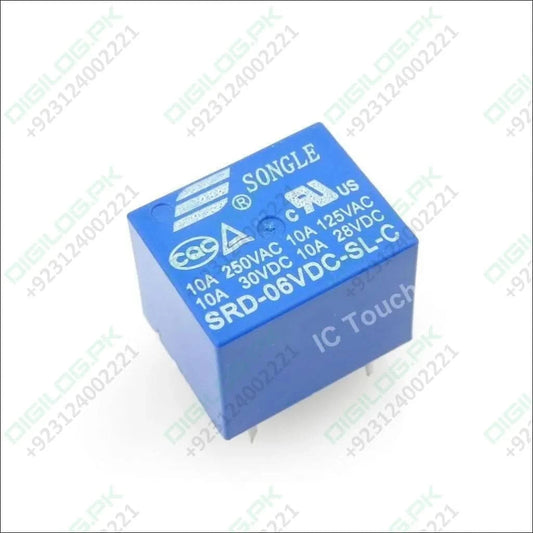 Spdt 5vDc Or 6v Dc Relay