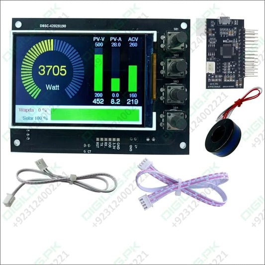 STM Sinewave Inverter Drive Module (Grid Sharig) + CT + 3.5" TFT Display + Cable