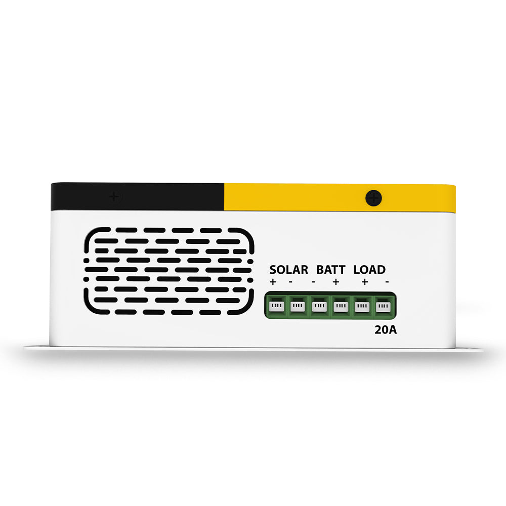 Simtek Planet 40 – 40A MPPT Solar Charge Controller – 70 VOC, 40A | 12V | Low Battery Load Cutoff | Works with & without Battery – 3 Months Warranty