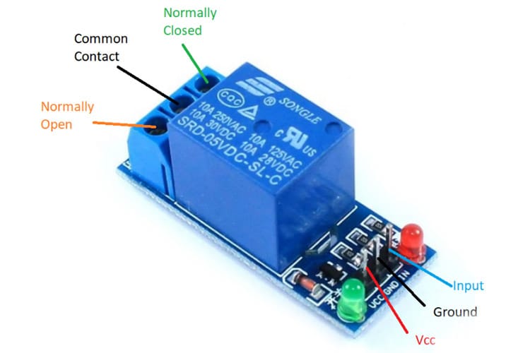 1 Channel Relay Module For Arduino