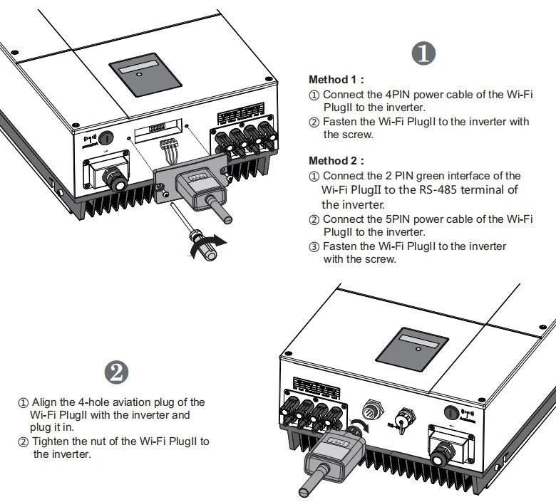 Solar Inverter Wifi Device For Galaxy Ziewnic Fronus Inverex Primax Solar Inverters
