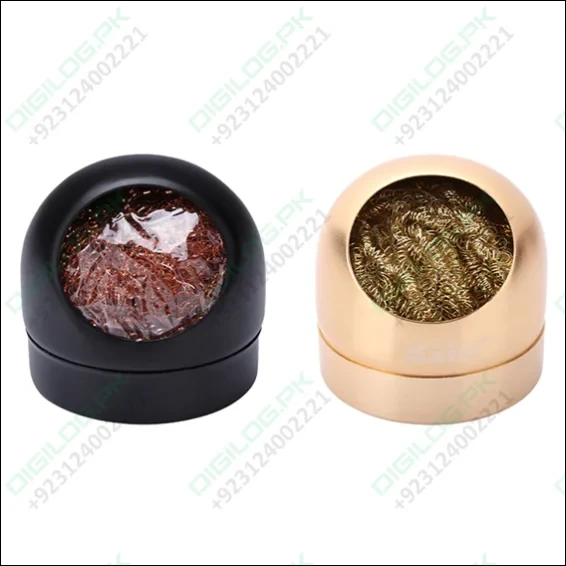 Soldering Iron Tip Cleaner Welding Head Cleaning Steel Wire Brush With Stand Holder For Bga Soldering Station
